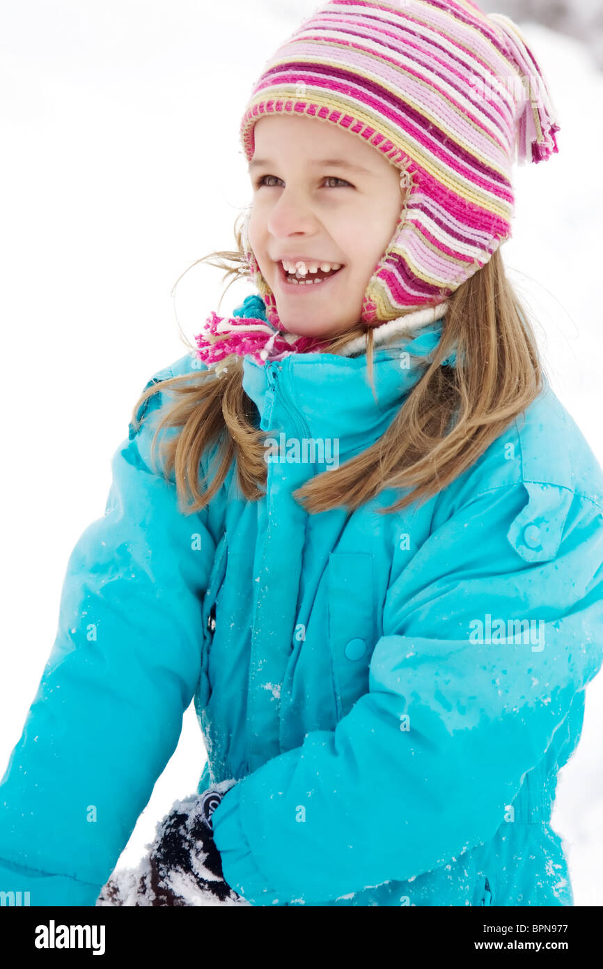 Little cute girl six years hi-res stock photography and images - Alamy