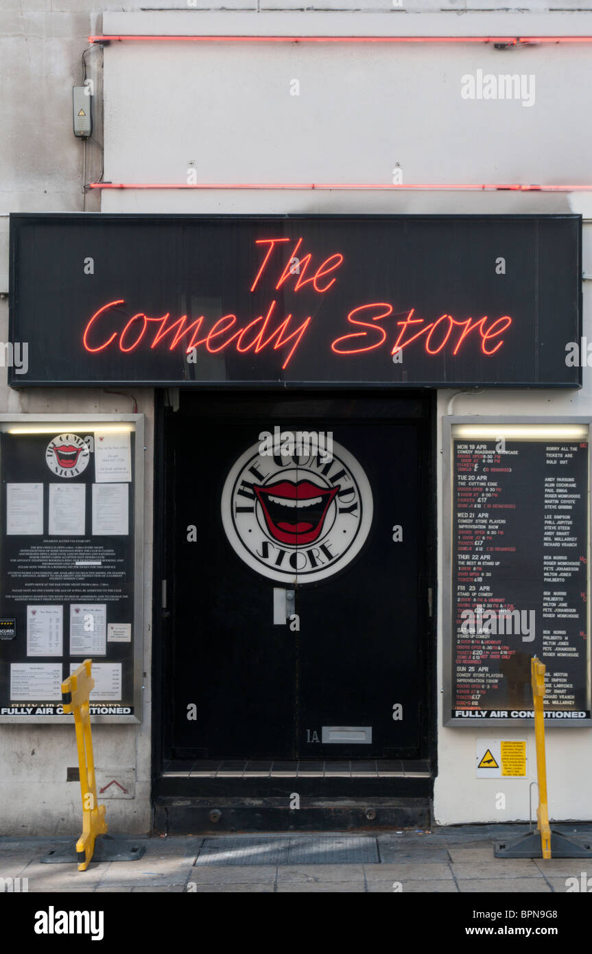 The Comedy Store in London Stock Photo