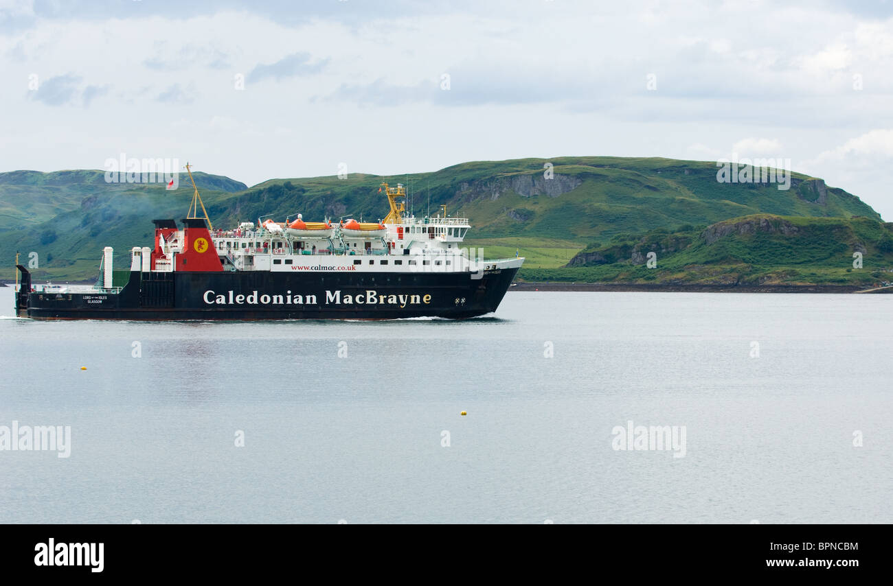 Car and passenger ferry from Oban to Mull operated by Caledonian