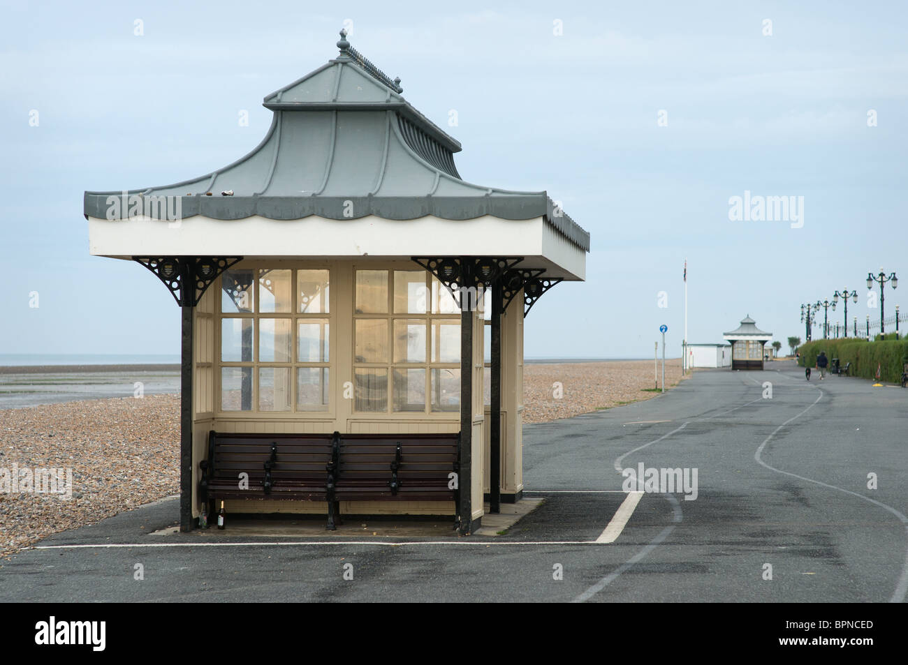 Worthing seafront shelter hires stock photography and images Alamy