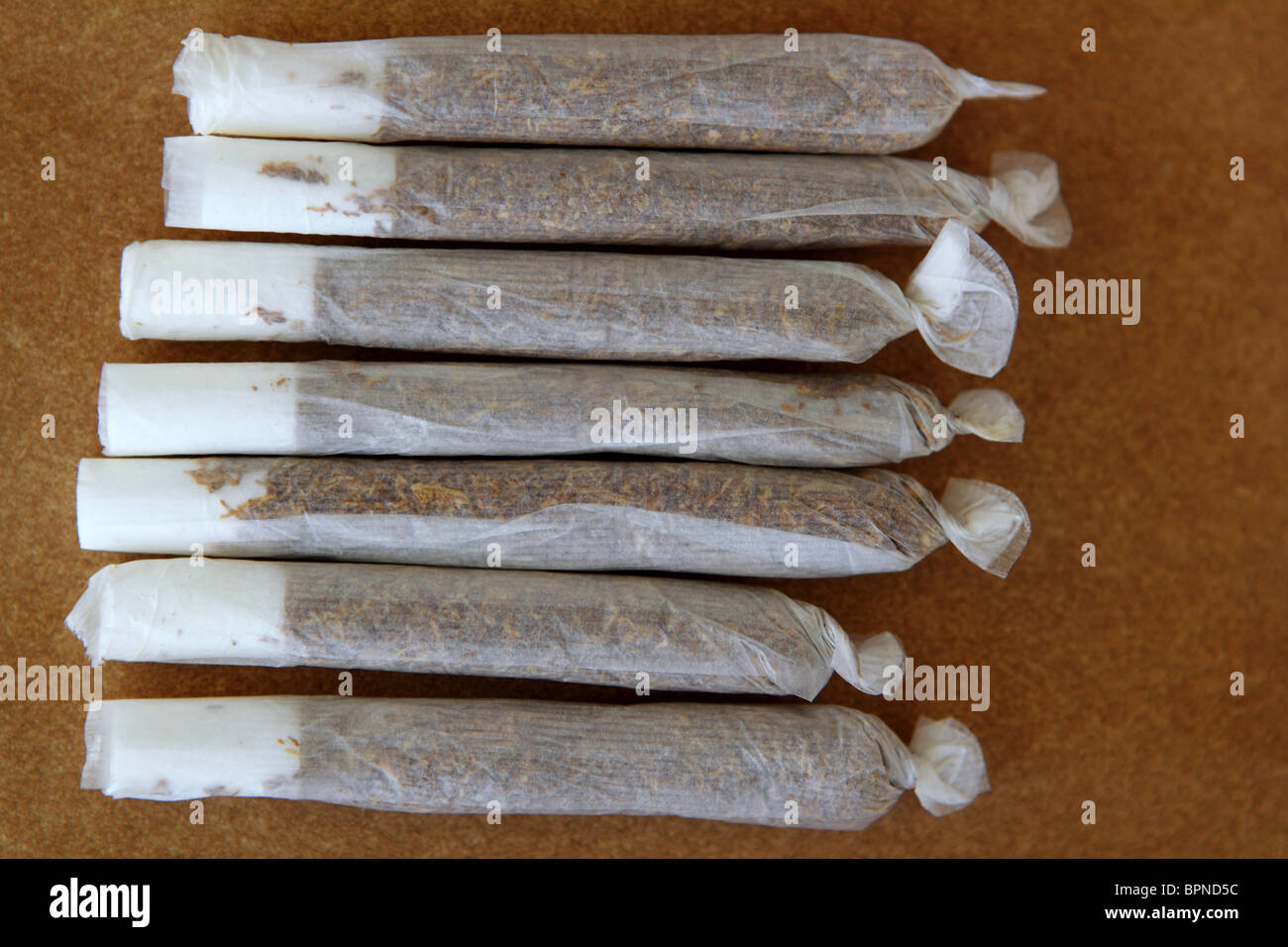 joint cigarettes hand rolled in row tobacco closeup Stock Photo Alamy