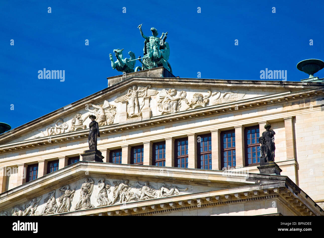 Schauspielhaus or Konzerthall;Konzerthaus in Berlin;Germany Stock Photo