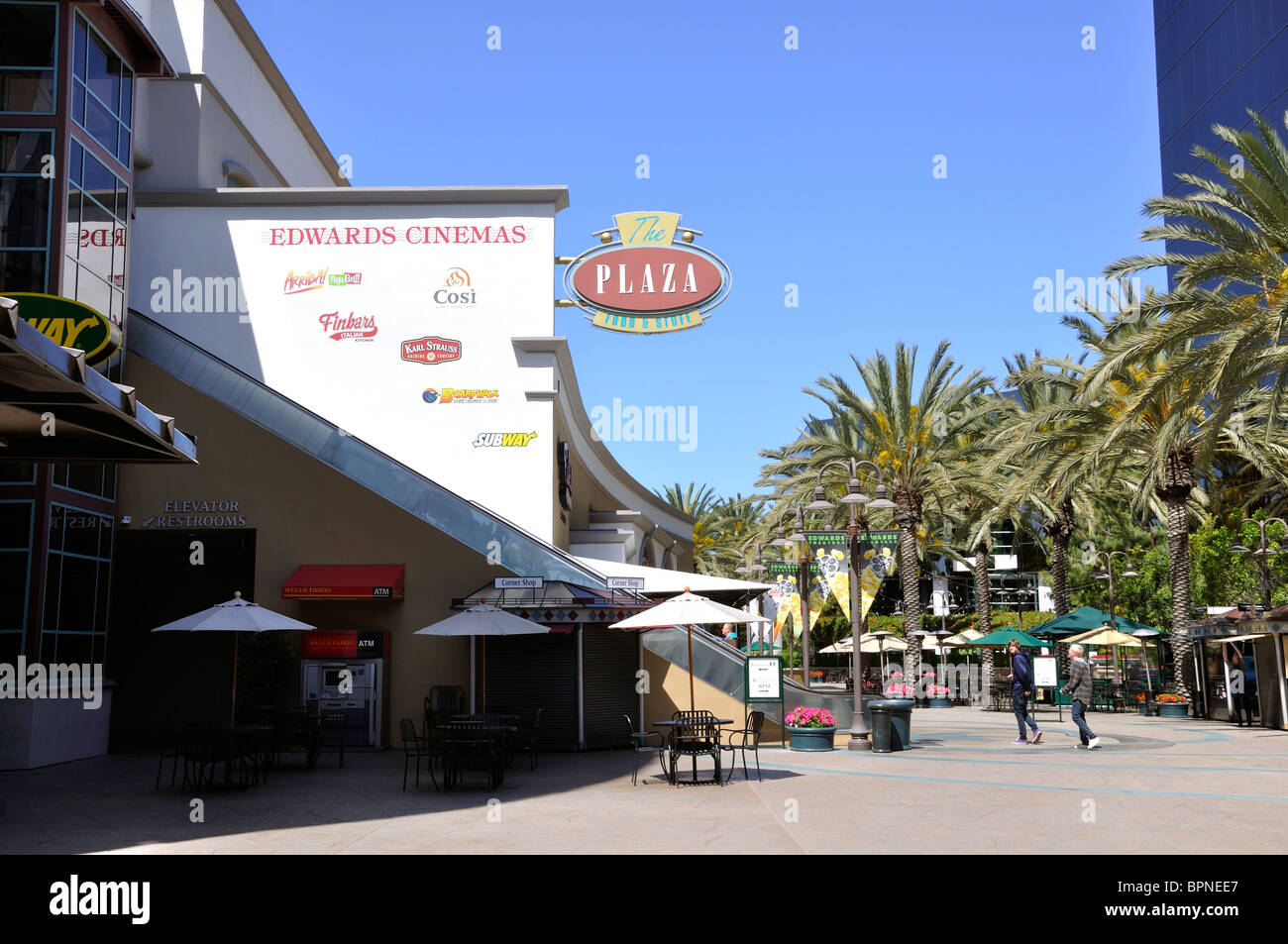 Shopping mall, Fountain Valley, California, USA Stock Photo Alamy