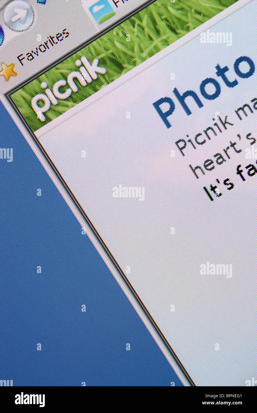 picnik online photo editing Stock Photo Alamy