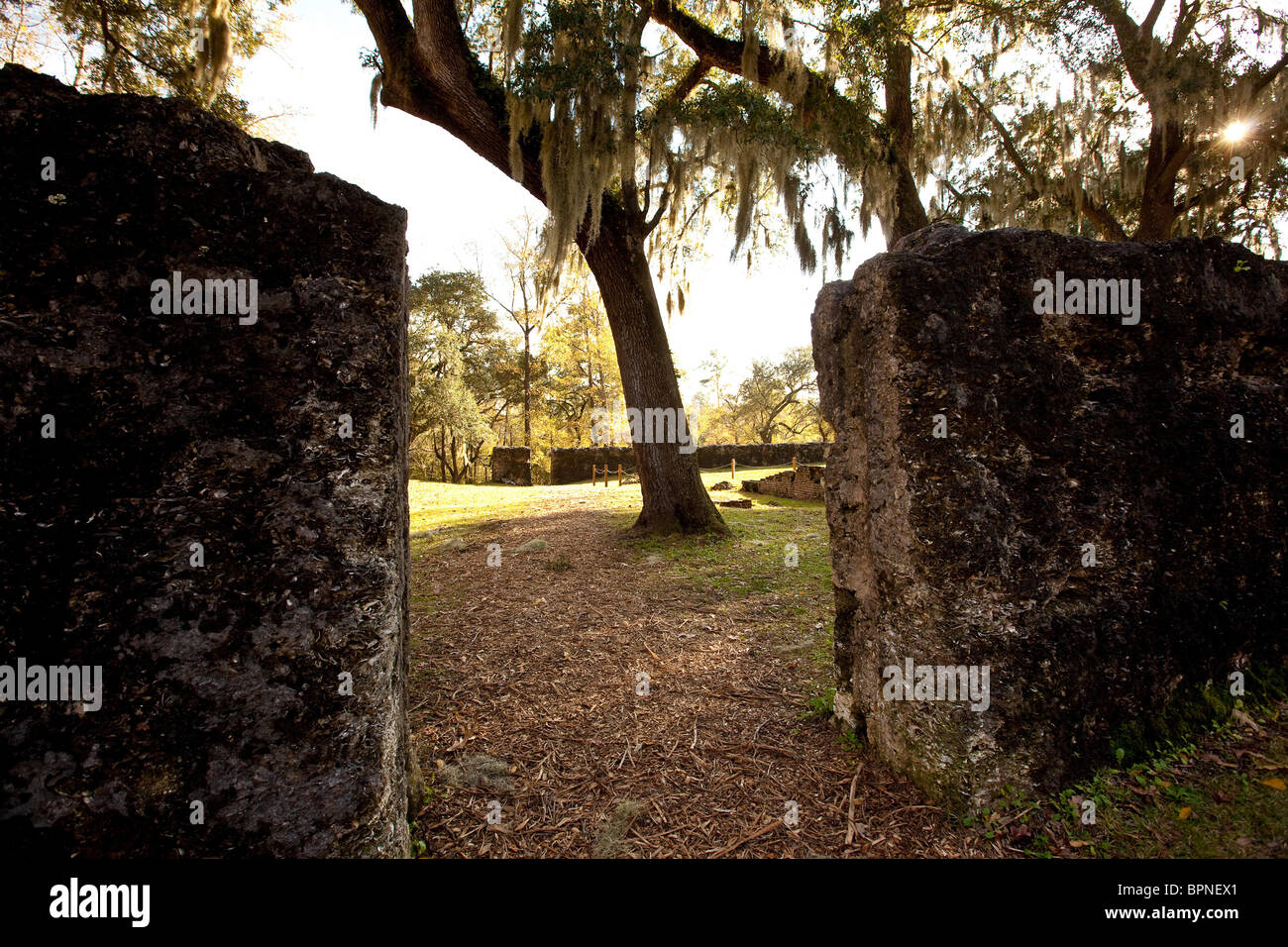 Historic Fort Dorchester State Park in Summerville, SC Stock Photo Alamy
