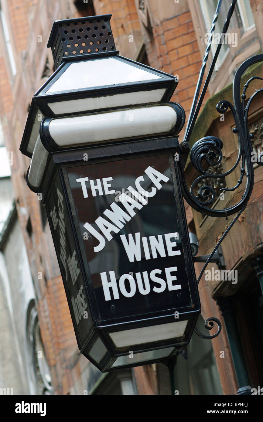 The Jamaica Wine House Stock Photo Alamy