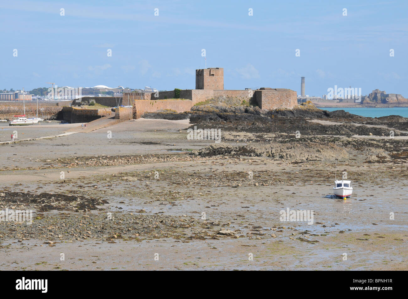 St Brelade, Jersey Stock Photo Alamy