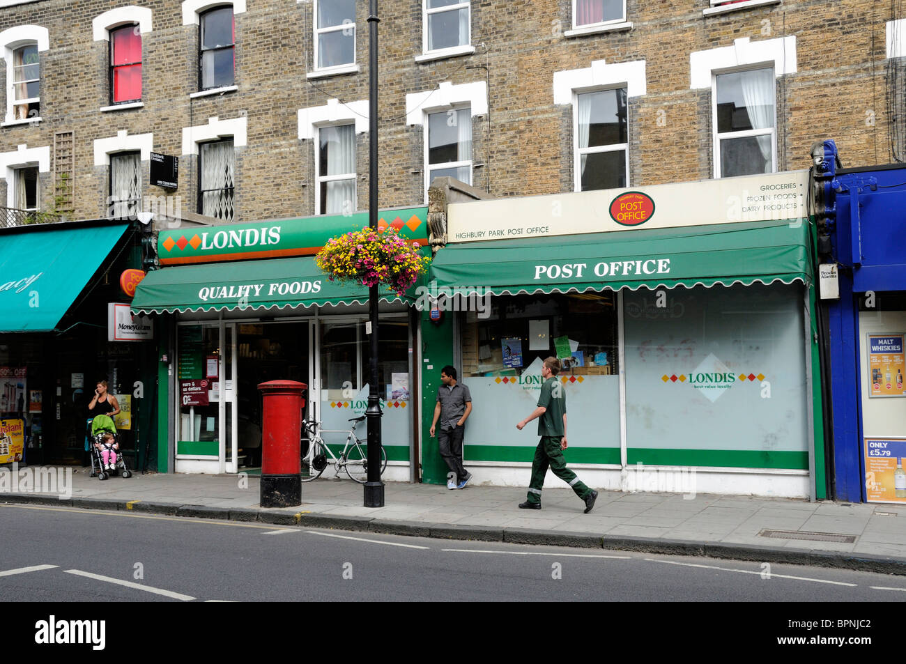 Urban Post Office Highbury Barn Islington London England Uk Stock