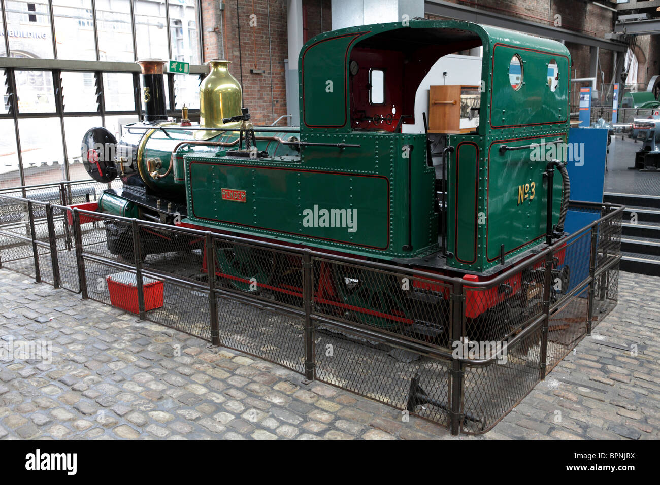 One of (10) images related to the Museum of Science and Industry in Manchester, England. Please view set by Photographer Peter Wheeler. Stock Photo