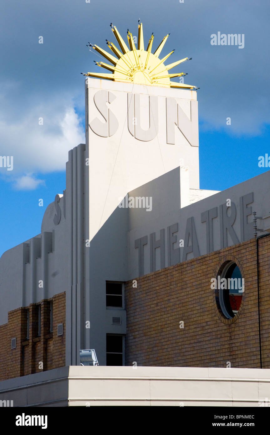 Art Deco-style Sun Theatre in Yarraville, Melbourne Stock Photo