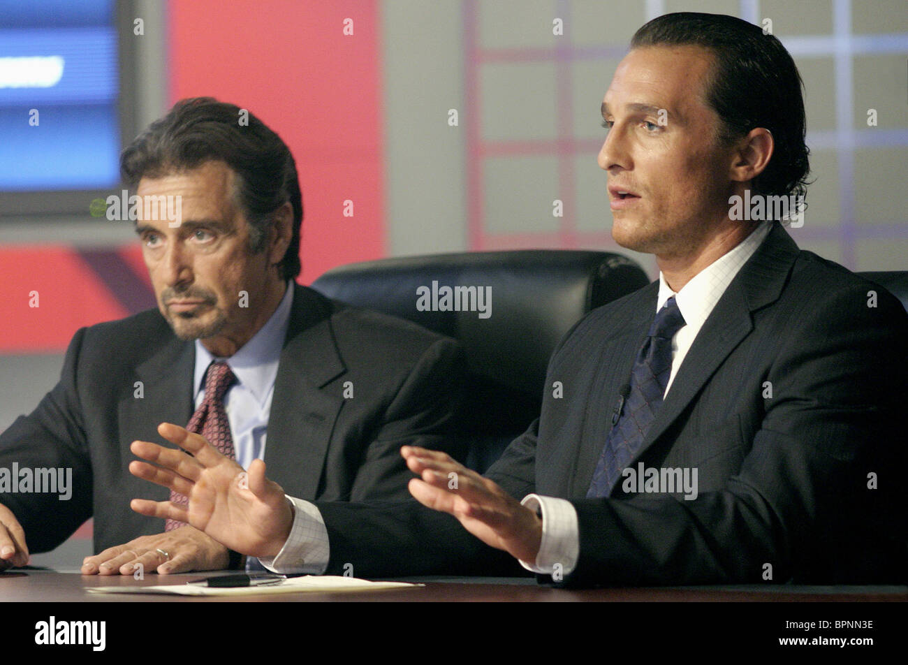 AL PACINO, MATTHEW MCCONAUGHEY, TWO FOR THE MONEY, 2005 Stock ...