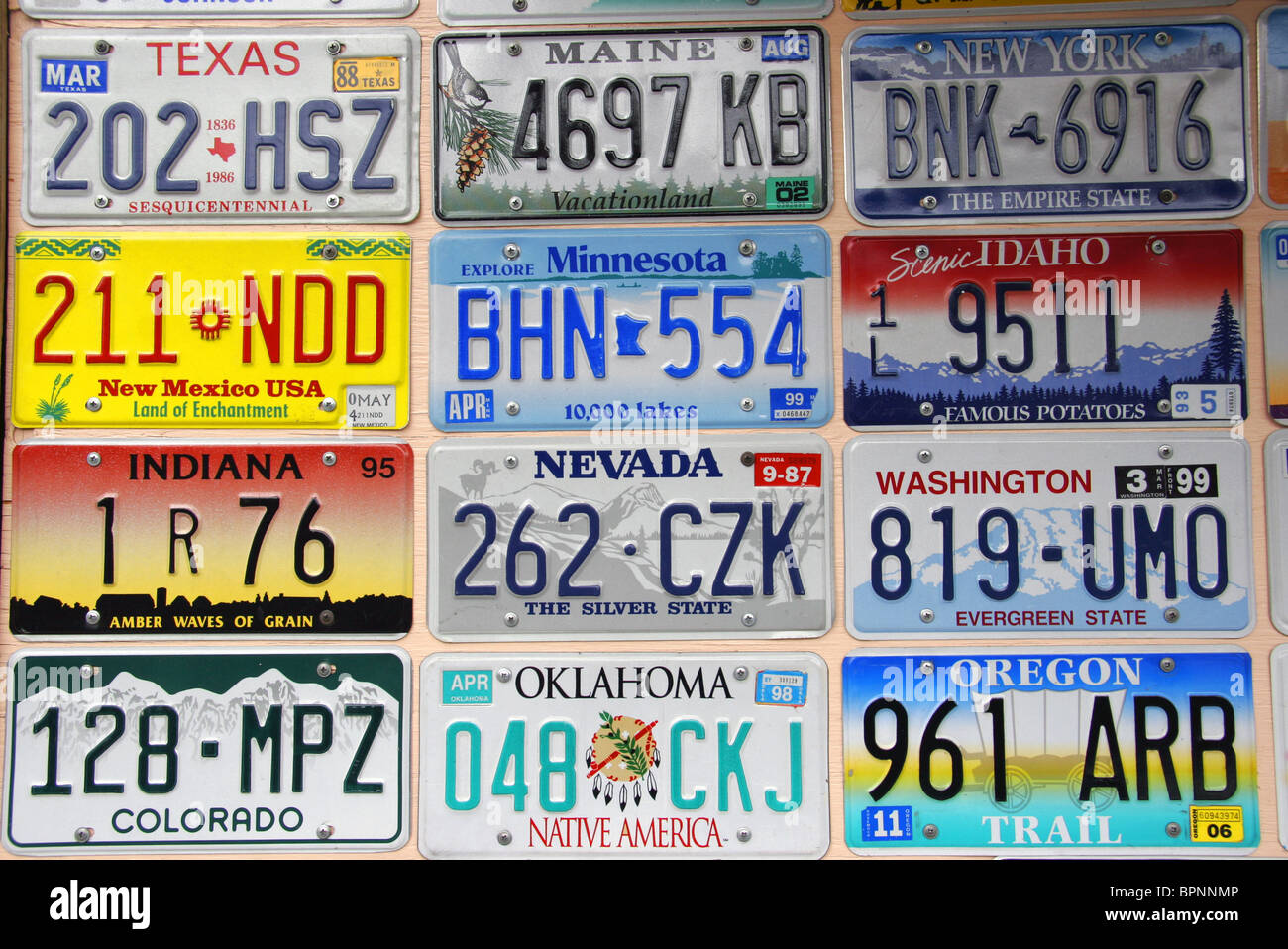 American Number Plate High Resolution Stock Photography and Images - Alamy