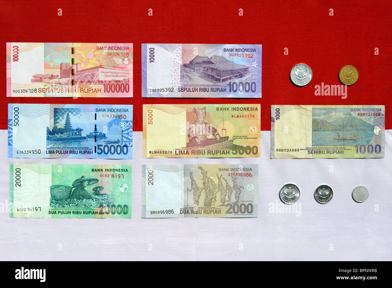 Indonesian rupiah hi-res stock photography and images - Alamy