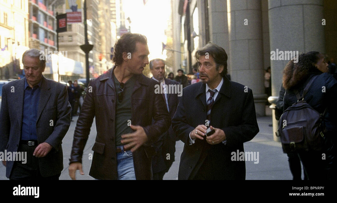 Matthew Mcconaughey Al Pacino Two High Resolution Stock Photography and