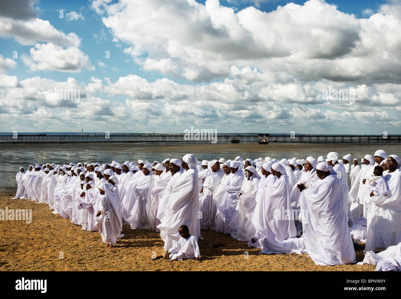 Female members of the congregation of the Apostles of Muchinjikwa