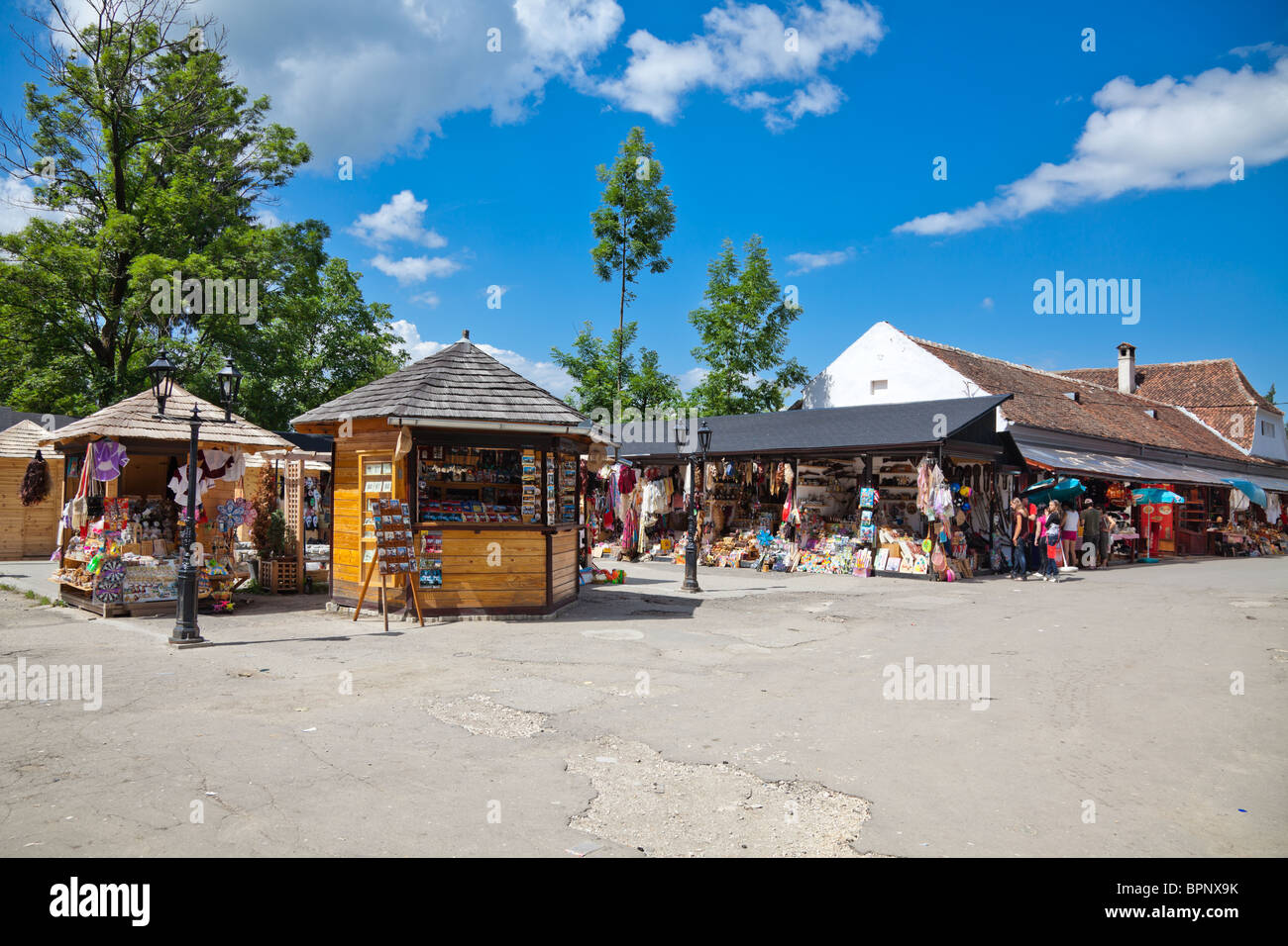 Bran, Romania (Outdoor Market Stock Photo - Alamy