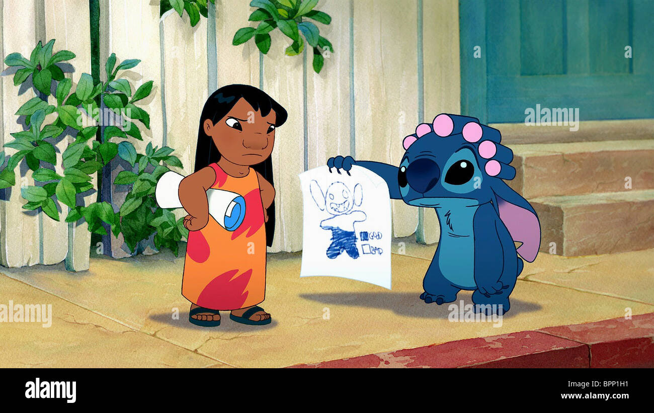 Lilo Stitch Lilo And Stitch 2 Stitch Has A Glitch 2005 Stock Photo Alamy