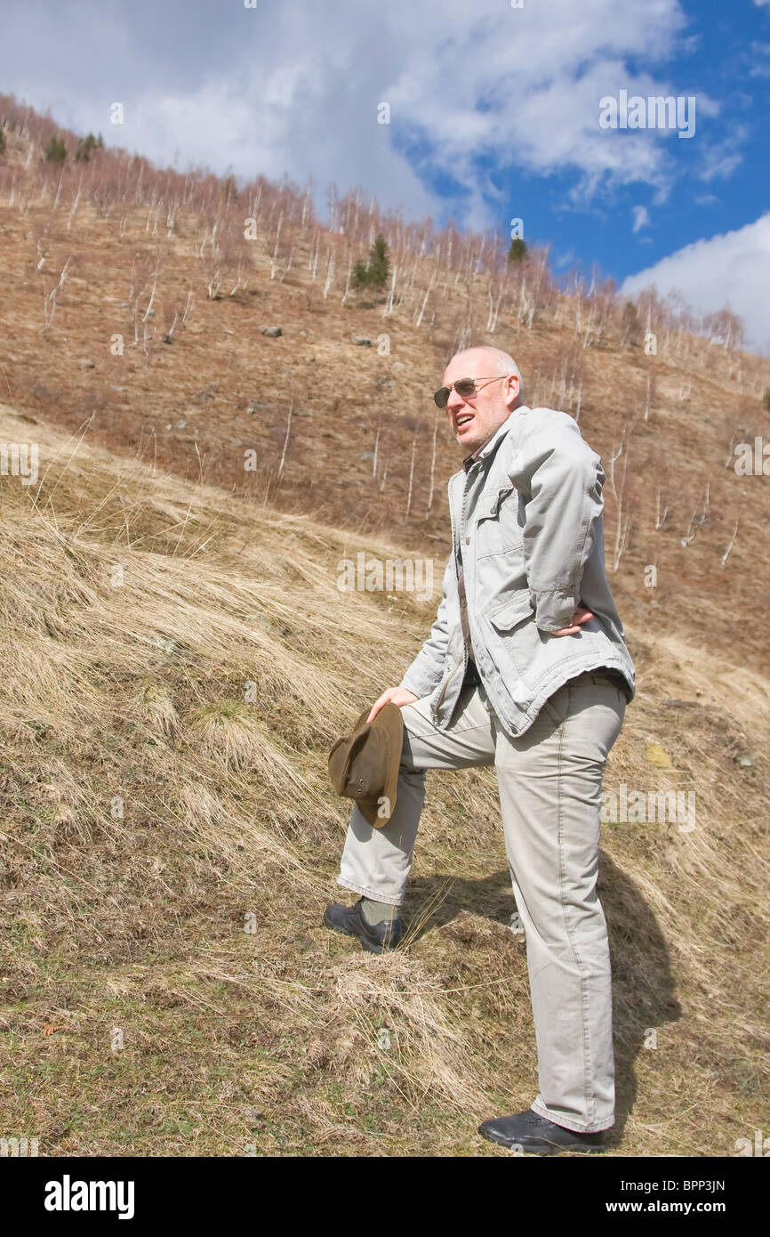Mature male man adult hi-res stock photography and images - Alamy