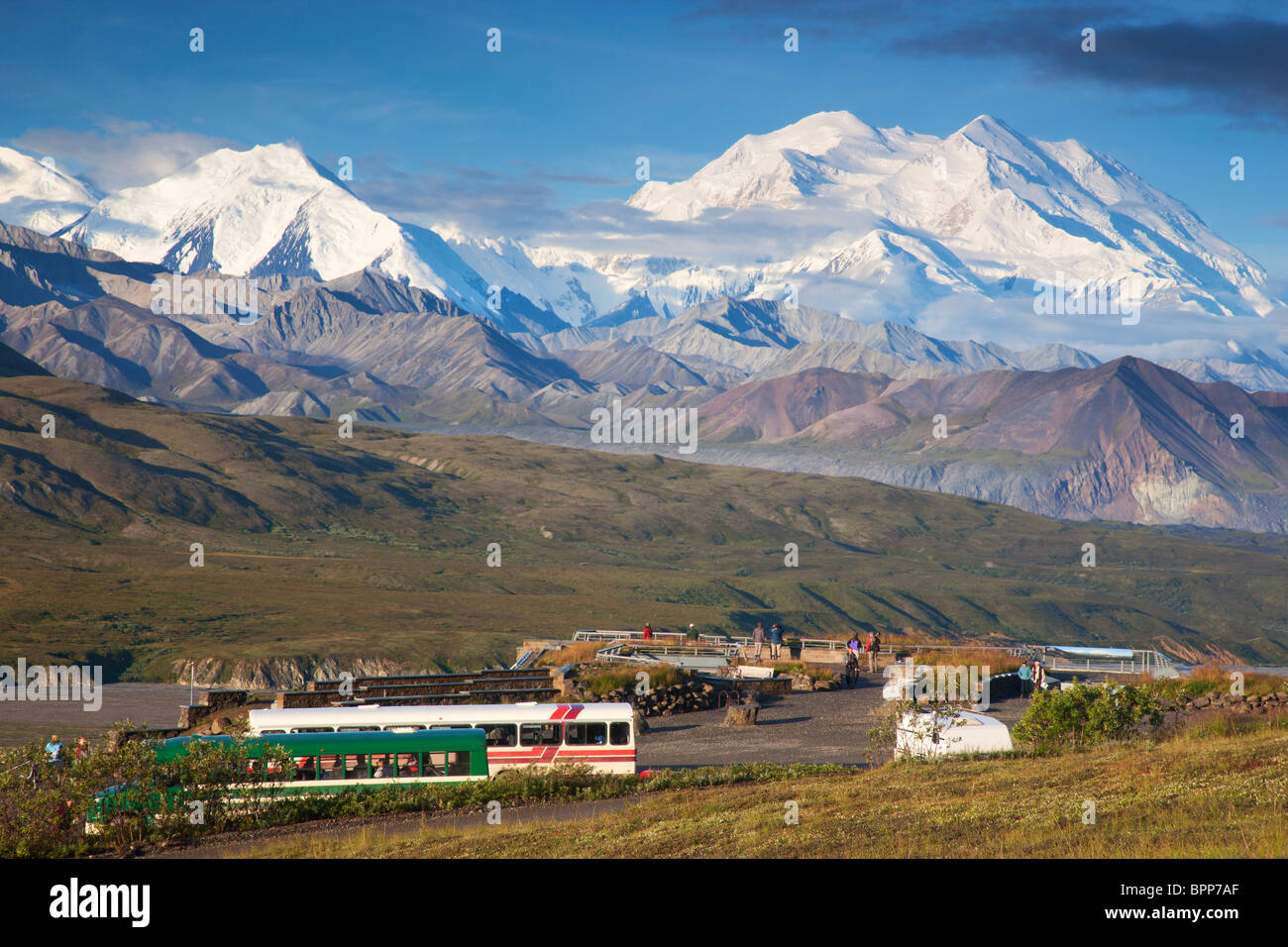 Mt. McKinley and the Eielson Visitor Center, Denali National Park Stock Photo 31221527 Alamy