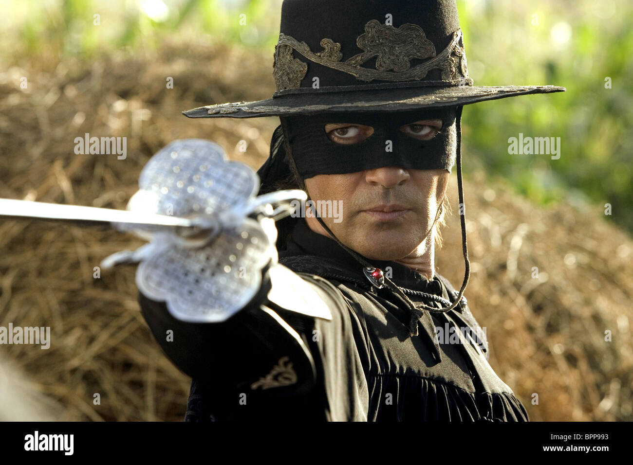 Antonio Banderas Legend Zorro 2005 High Resolution Stock Photography