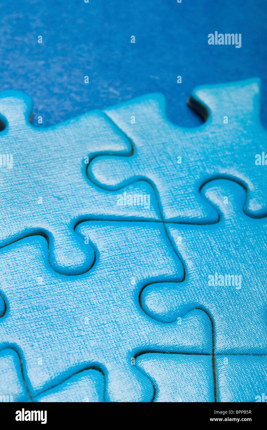 blank jigsaw puzzle Stock Photo - Alamy