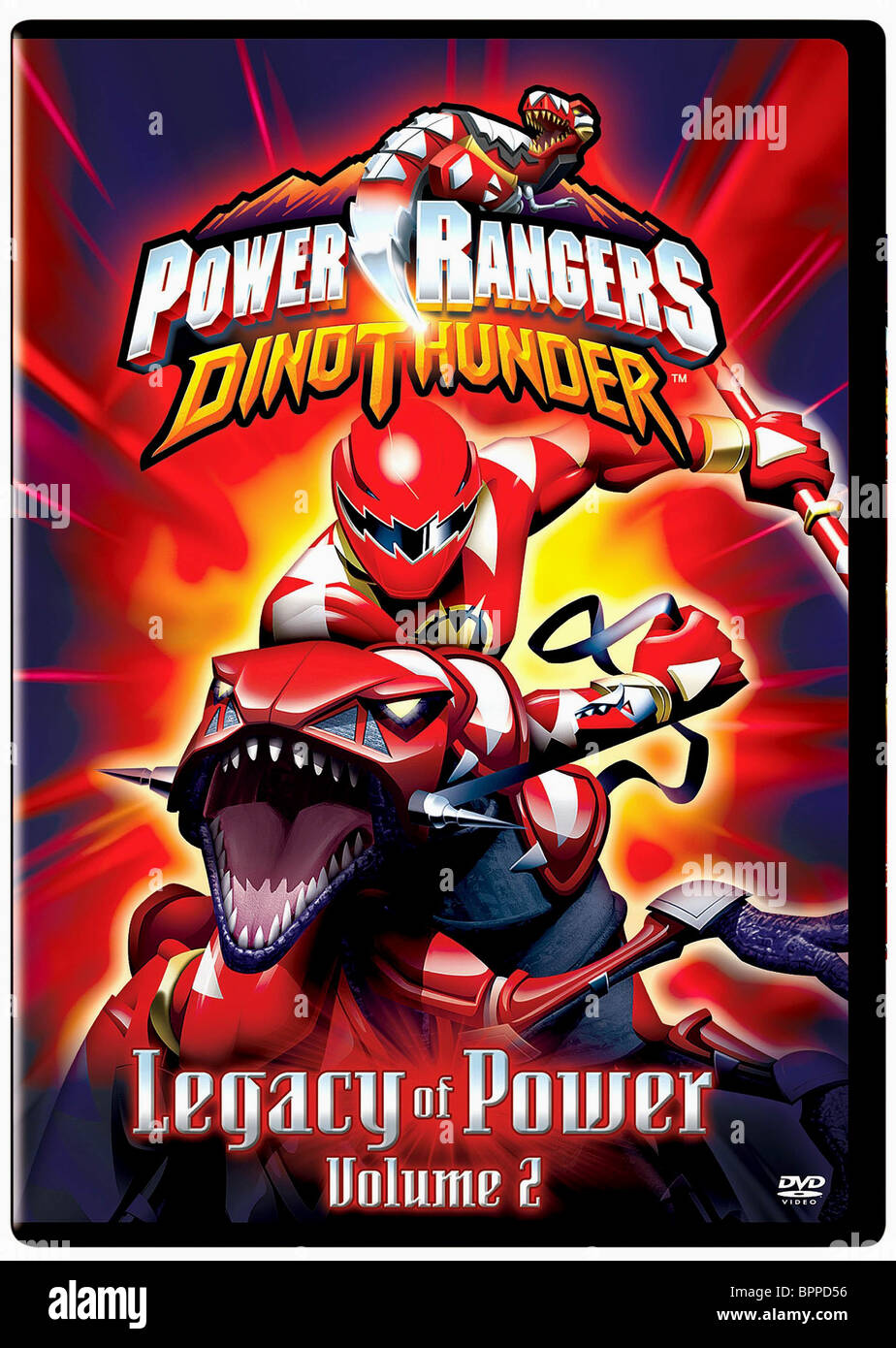 Movie Poster Power Rangers Dino Thunder Legacy Of Power 05 Stock Photo Alamy