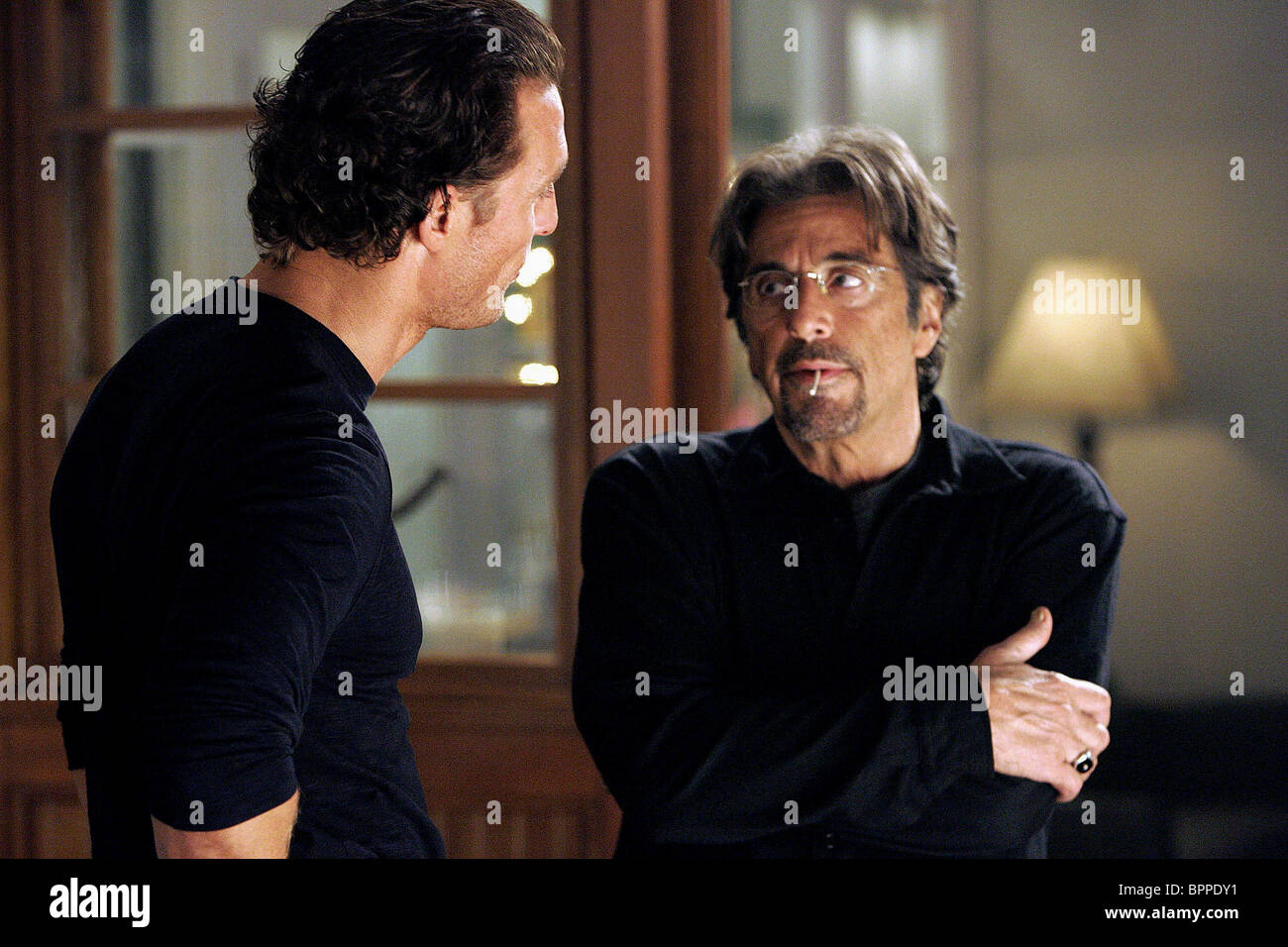 Matthew Mcconaughey Al Pacino Two High Resolution Stock Photography and