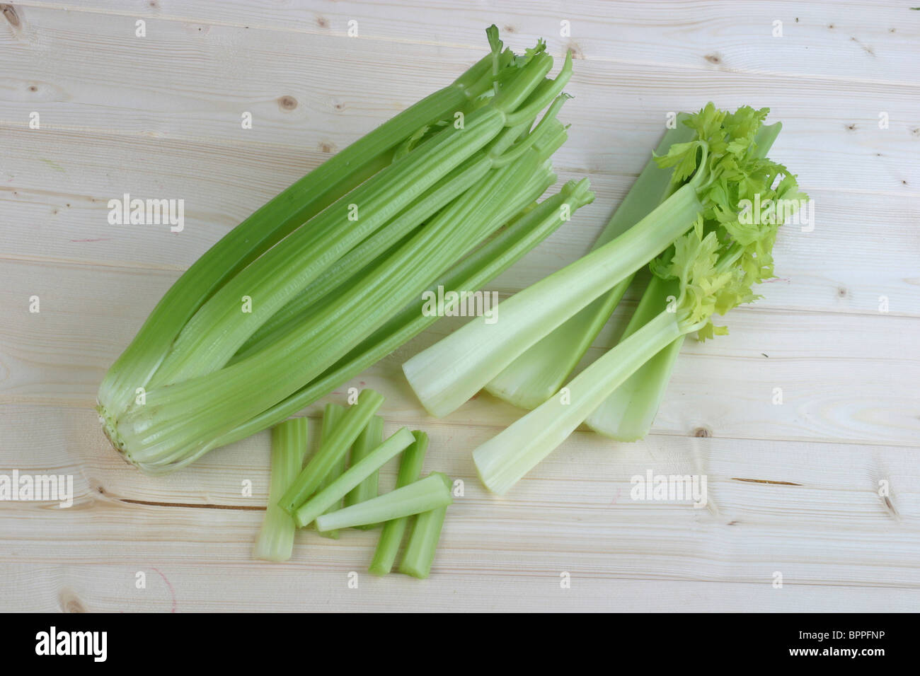 celery stalks Stock Photo