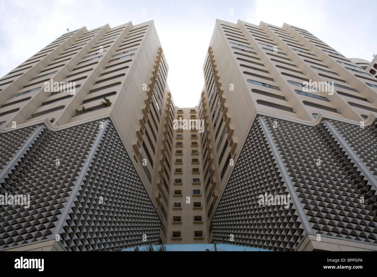 Huge residential building in Dubai, UAE Stock Photo Alamy