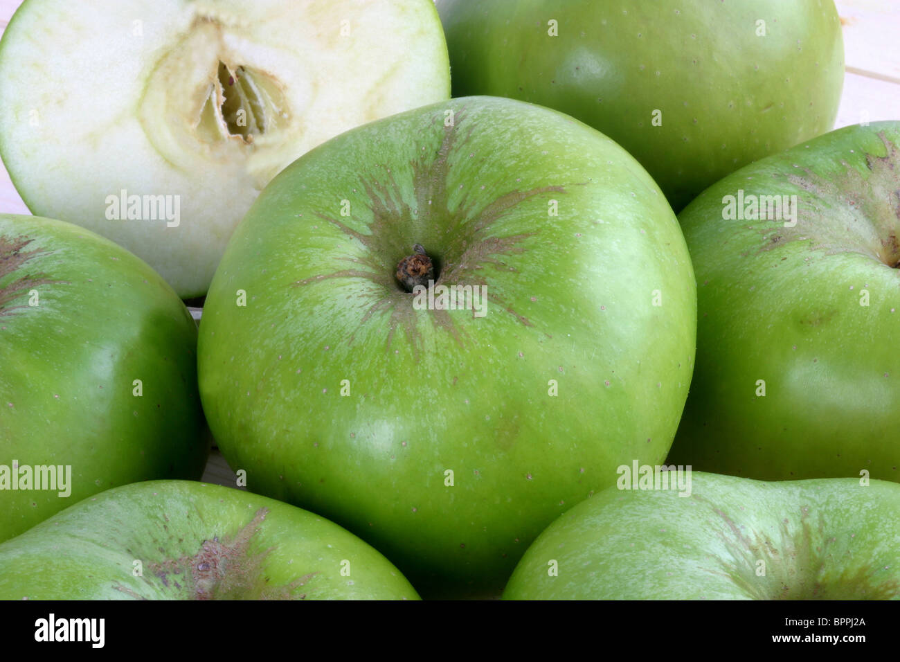 Bramley cooking apples Stock Photo Alamy