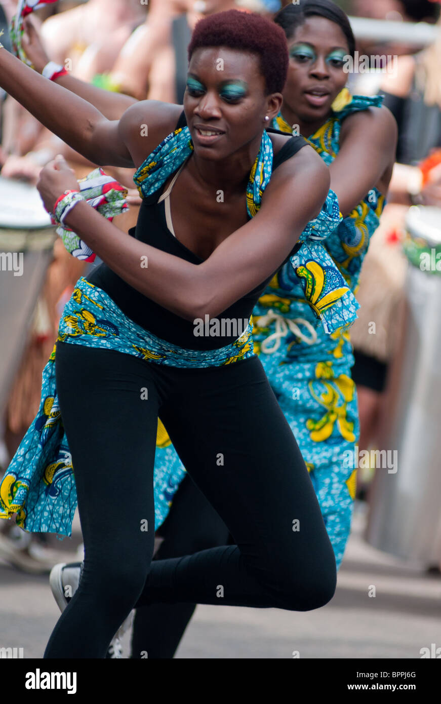 Dancers at the Notting Hill Carnival (2010 Stock Photo - Alamy