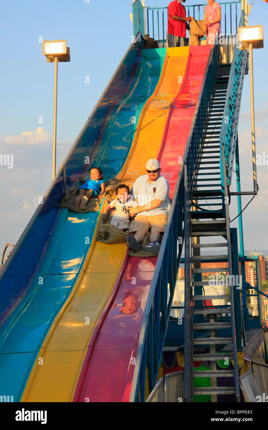 Giant Slide, Augusta County Fair, Fishersville, Shenandoah Valley