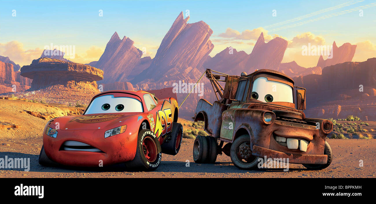 mcqueen and tow mater