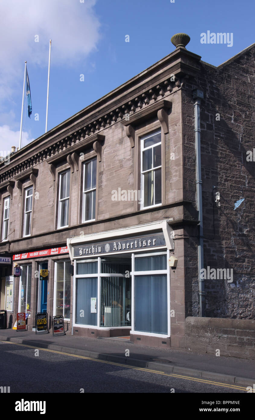 Brechin Advertiser local newspaper office Angus Scotland September 2010