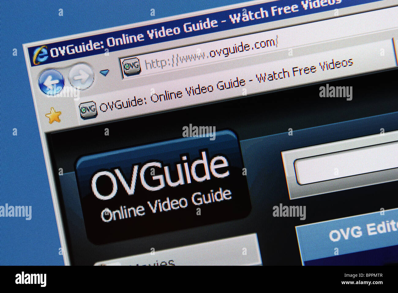 Ovguide hi-res stock photography and images