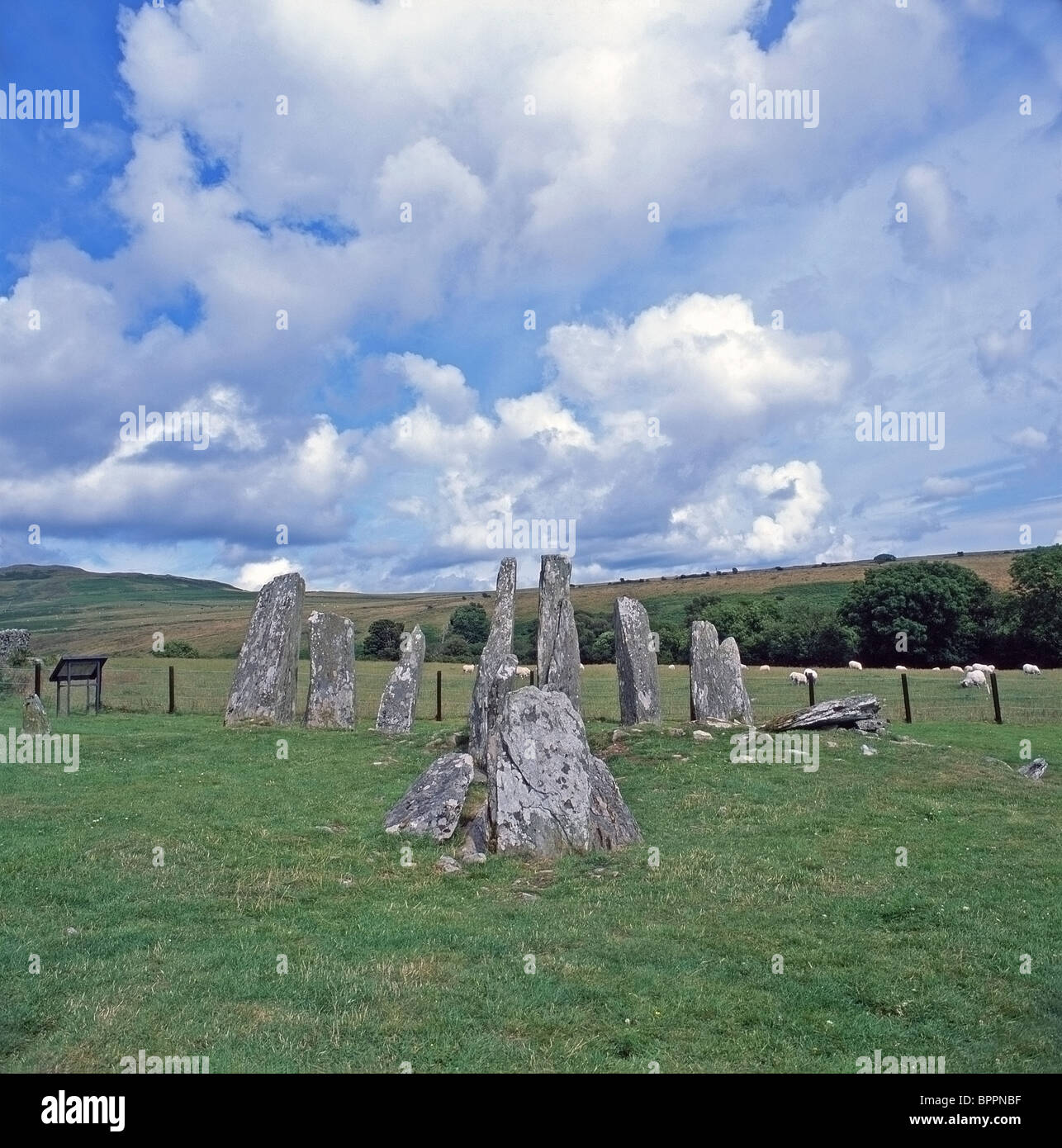 Cairnholy I Chambered Burial Cairns, Wigtownshire, Dumfries and Galloway, Scotland, UK Stock Photo