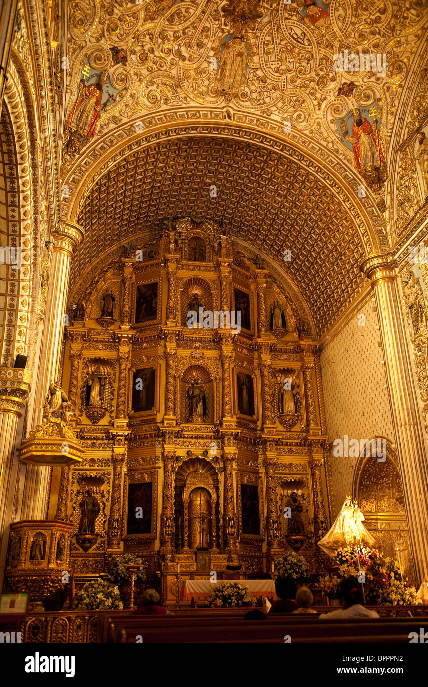 Mexican Baroque style Iglesia de Santo Domingo, interior, Oaxaca, Mexico Stock Photo - Alamy Mexican Baroque style Iglesia de Santo Domingo, interior, Oaxaca, Mexico Stock Photo - Alamy