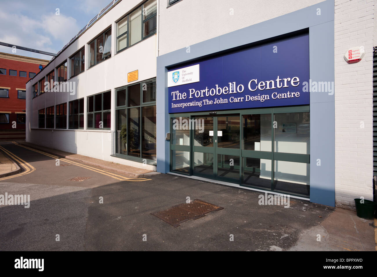 The Portobello Centre, University of Sheffield Stock Photo Alamy