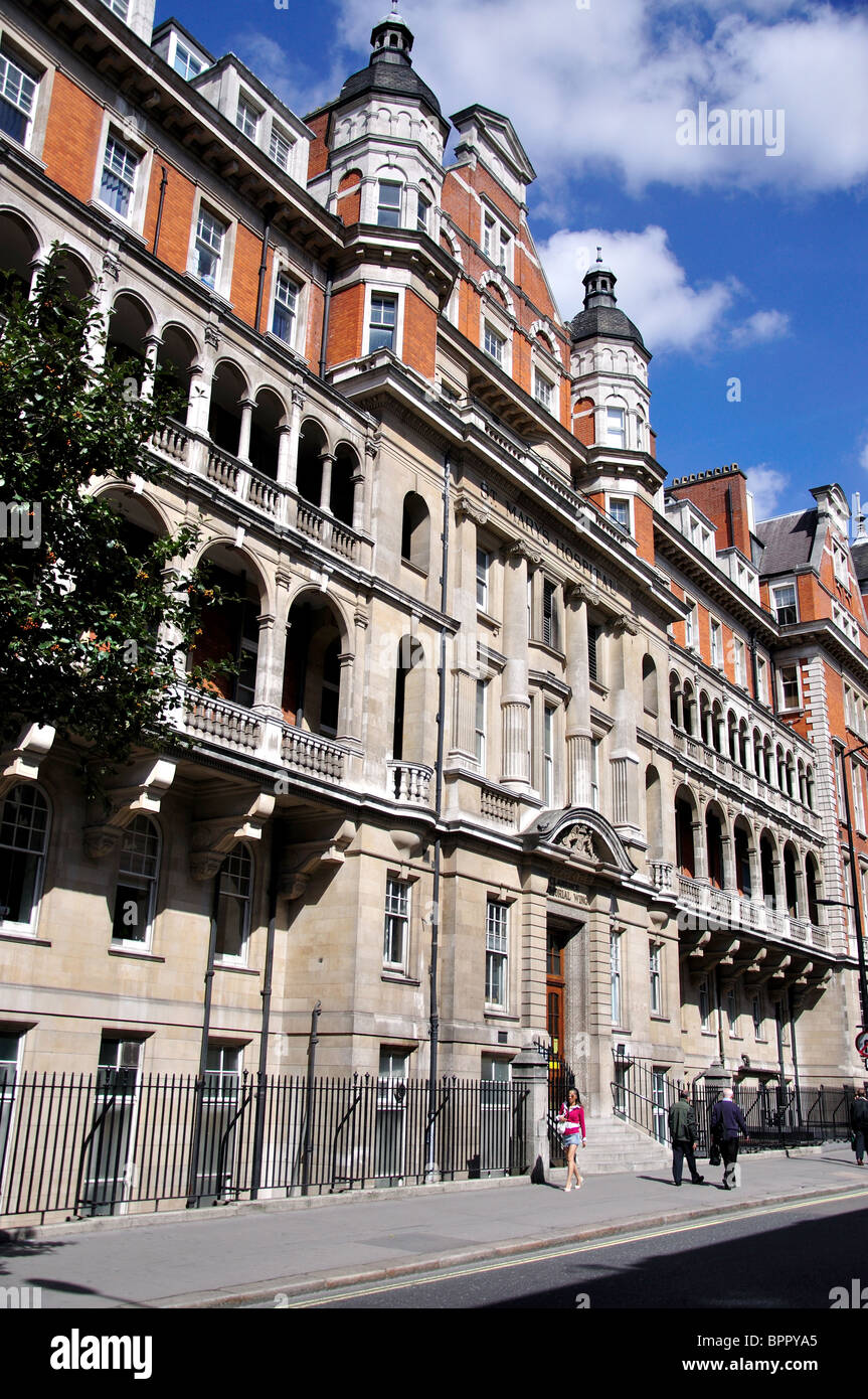 St Mary's Hospital, Praed Street, Paddington, City of Westminster, Greater London, England, United Kingdom Stock Photo