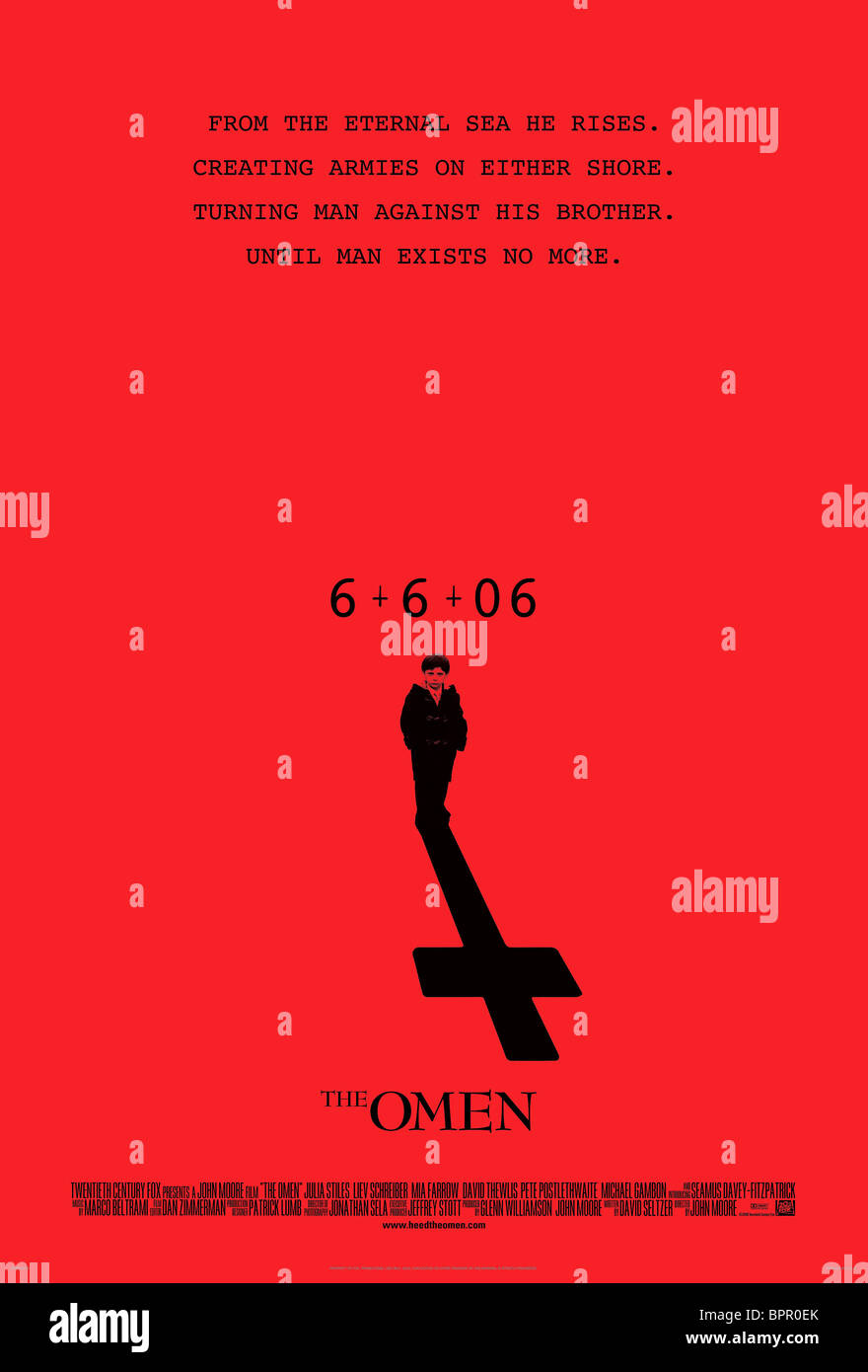 The Omen Poster High Resolution Stock Photography and Images Alamy
