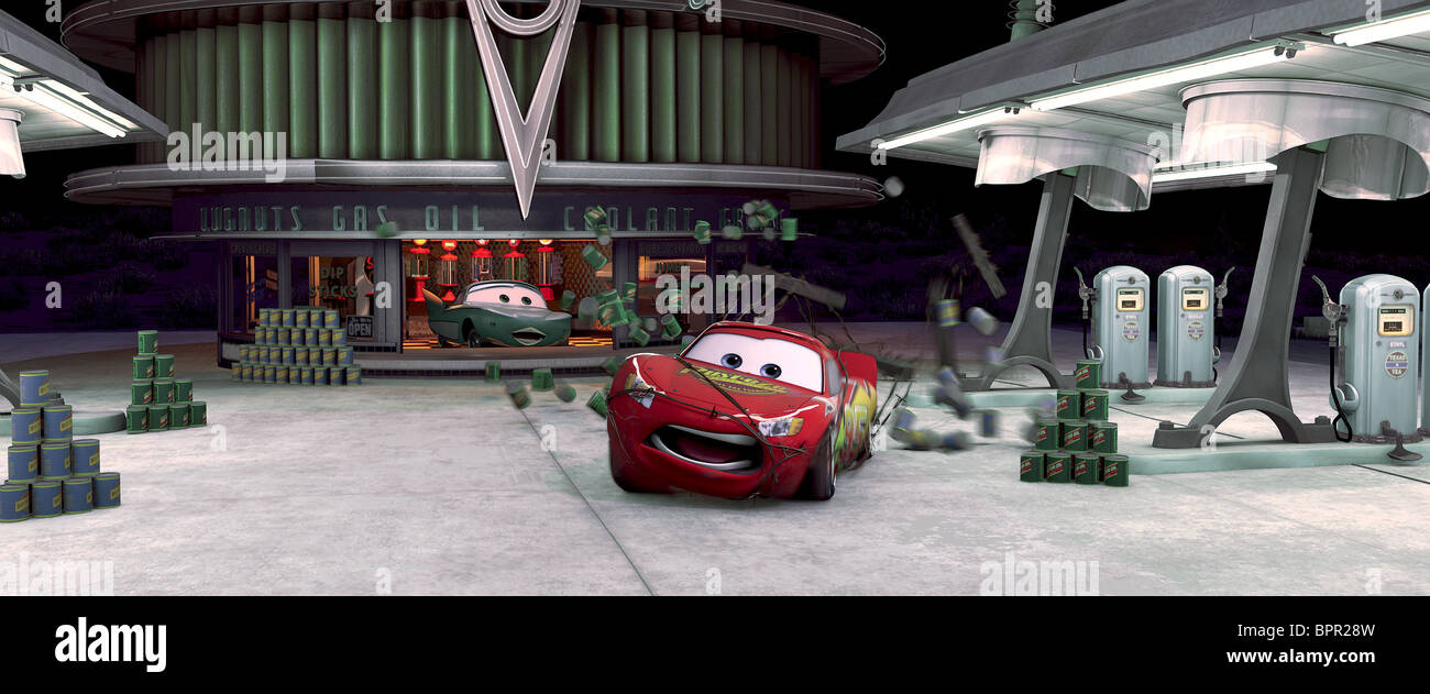 FLO, LIGHTNING MCQUEEN, CARS, 2006 Stock Photo - Alamy