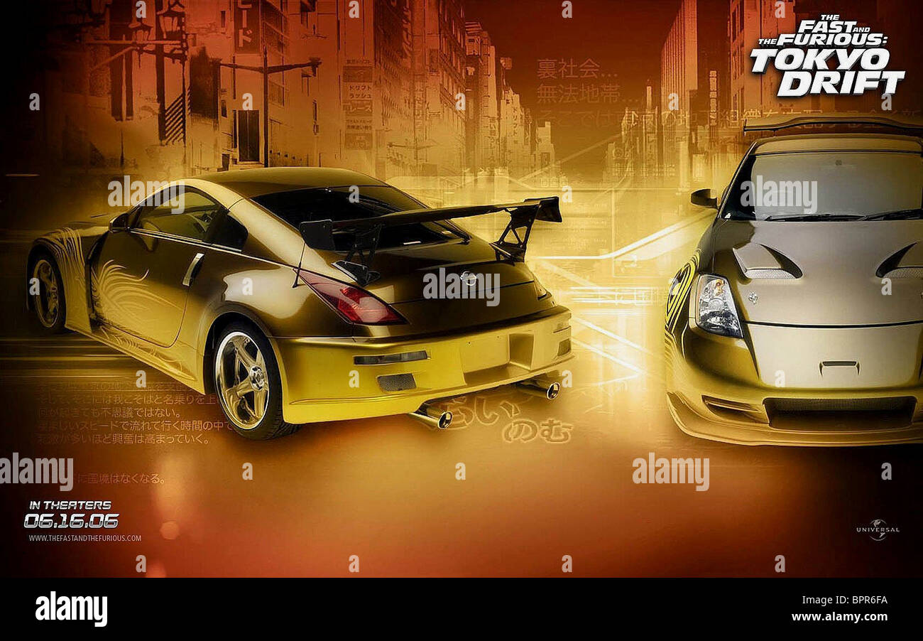MOVIE POSTER THE FAST AND THE FURIOUS 3; THE FAST AND THE FURIOUS: TOKYO  DRIFT (2006 Stock Photo - Alamy