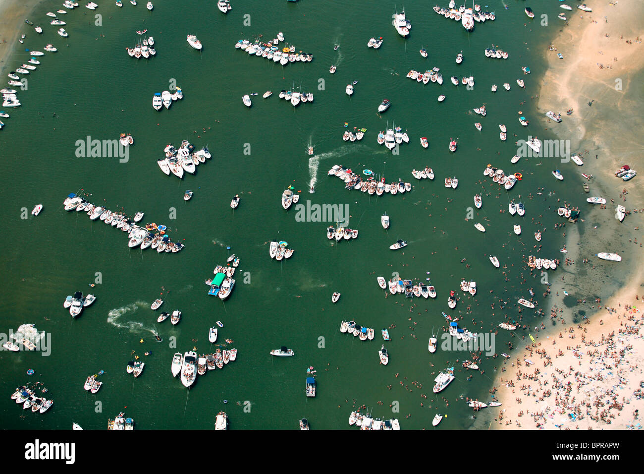 Fourth of July Aerials at Wrightsville Beach Stock Photo Alamy