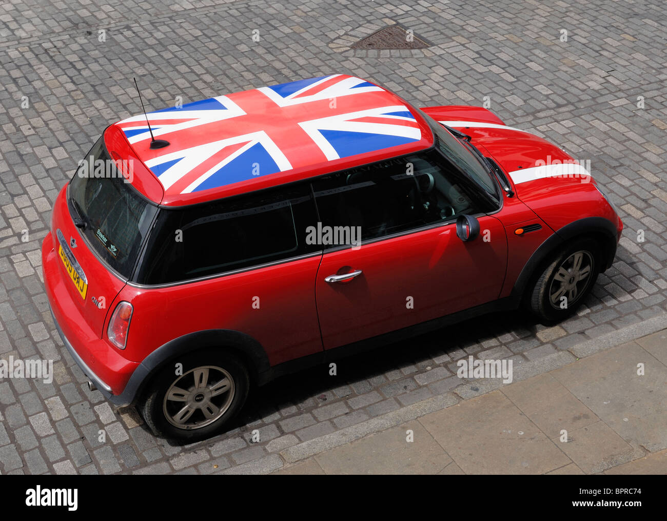 british flag mini cooper