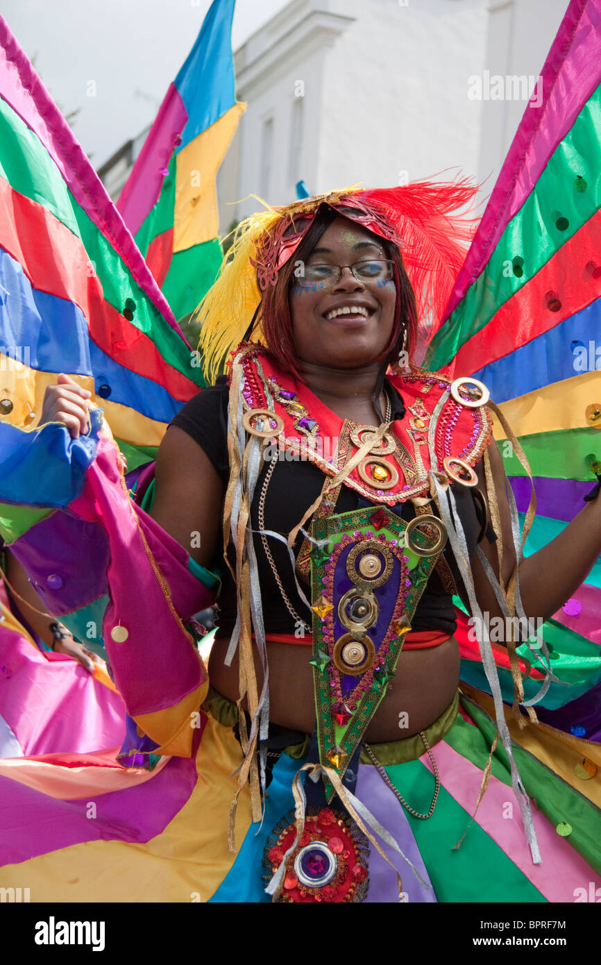 Dancer at the Notting Hill Carnival Stock Photo - Alamy