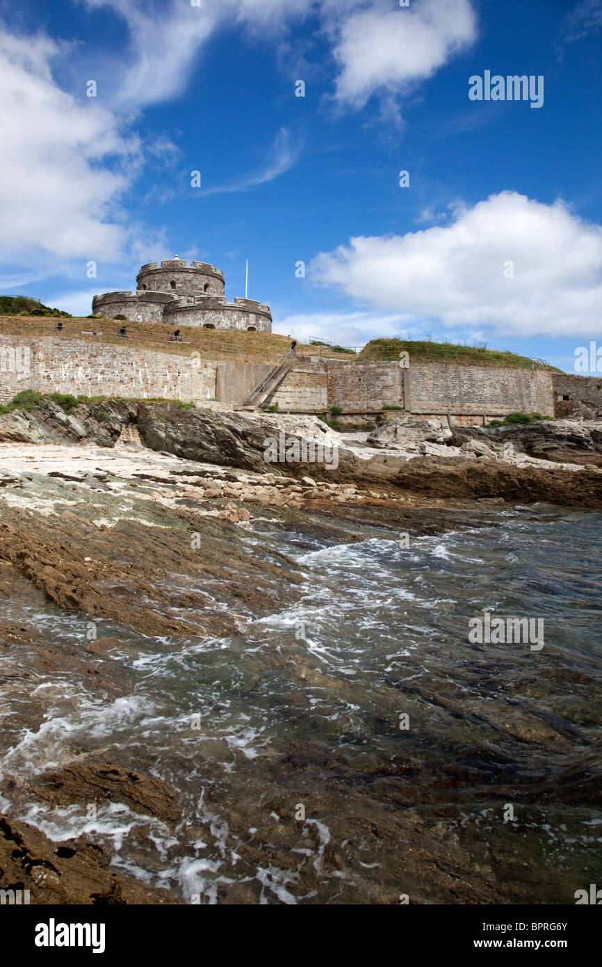 St Mawes; castle; Cornwall Stock Photo