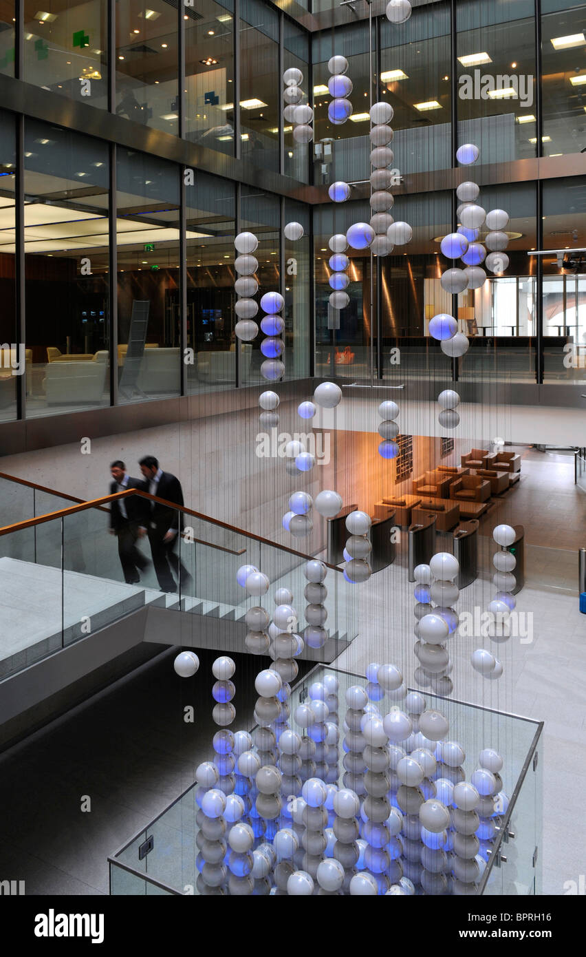 Inside the London Stock Exchange Stock Photo