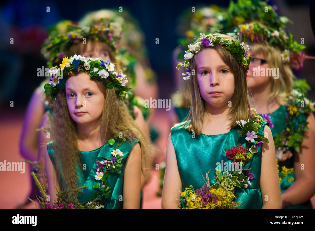 young flower girl