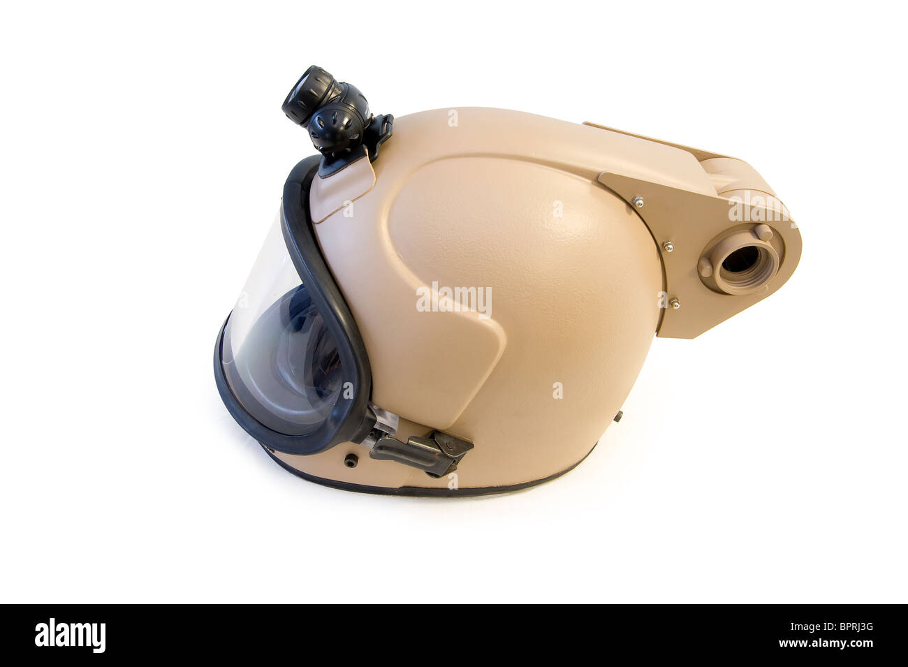 EOD, Bomb Disposal Helmet Stock Photo