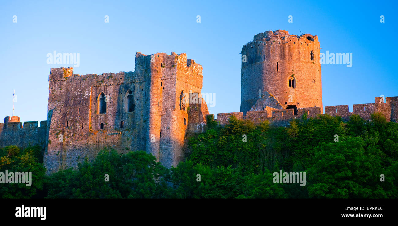 Pembroke Castle Pembroke Pembrokeshire Wales Stock Photo